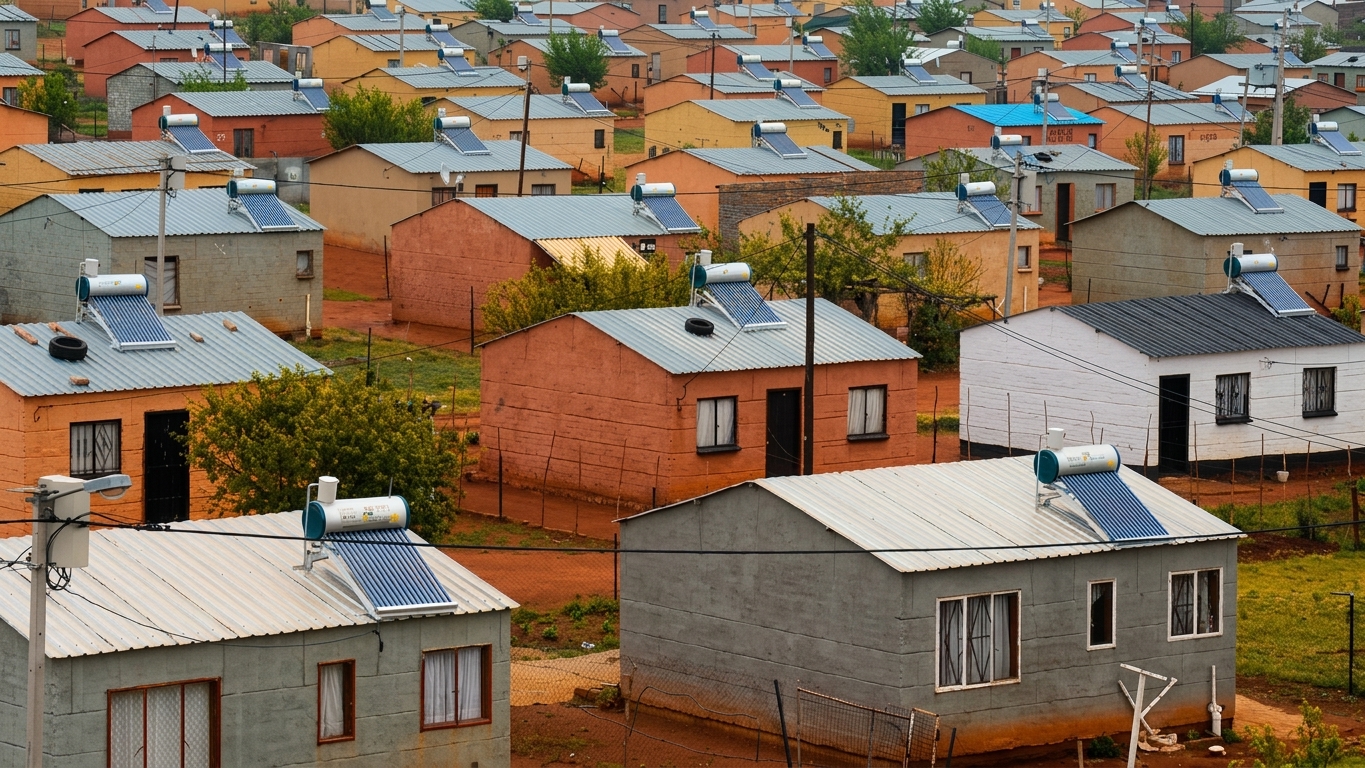 500 Low Cost Houses in Boitumelong, Bloemhof, Bloemhof, North West
